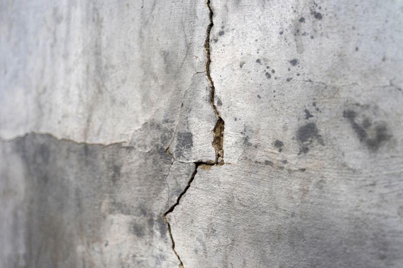 Foundation Wall Crack Repair