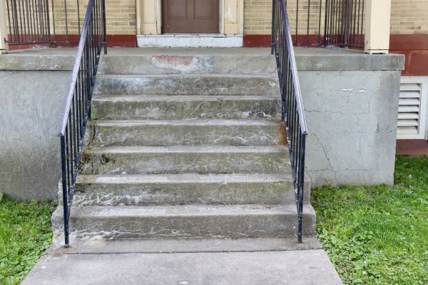 Staircase Concrete Repair in Evansville